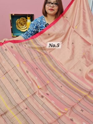 20TH APRIL LIVE - PURE BENGAL HANDLOOM SAREE (NO.5)