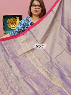 20TH APRIL LIVE - PURE BENGAL HANDLOOM SAREE (NO.7)
