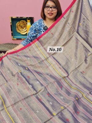 20TH APRIL LIVE - PURE BENGAL HANDLOOM SAREE (NO.10)