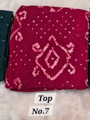 21ST APRIL LIVE - 3PC BANDHEJ DRESS MATERIAL (NO.7)