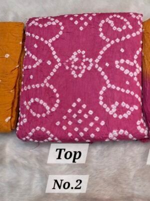 21ST APRIL LIVE - 3PC BANDHEJ DRESS MATERIAL (NO.2)