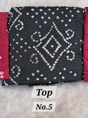 21ST APRIL LIVE - 3PC BANDHEJ DRESS MATERIAL (NO.5)