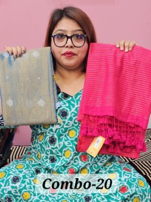 PURE BENGAL HANDLOOM SAREES COMBO-20
