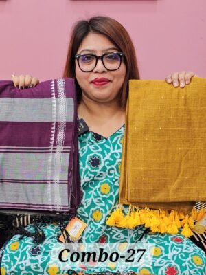 PURE BENGAL HANDLOOM SAREES COMBO-27
