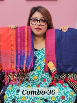 PURE BENGAL HANDLOOM SAREES COMBO-36