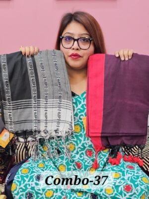 PURE BENGAL HANDLOOM SAREES COMBO-37