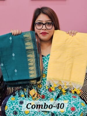 PURE BENGAL HANDLOOM SAREES COMBO-40