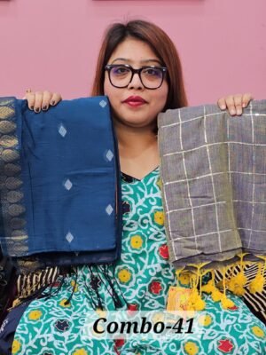 PURE BENGAL HANDLOOM SAREES COMBO-41
