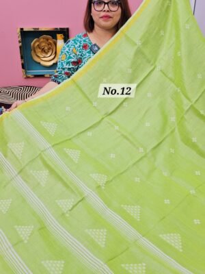 22ND APRIL LIVE - PURE BENGAL HANDLOOM SAREE (NO.12)