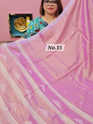 22ND APRIL LIVE - PURE BENGAL HANDLOOM SAREE (NO.15)