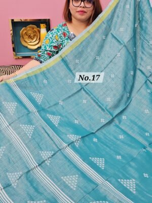 22ND APRIL LIVE - PURE BENGAL HANDLOOM SAREE (NO.17)