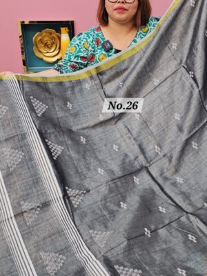 22ND APRIL LIVE - PURE BENGAL HANDLOOM SAREE (NO.26)