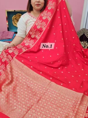 29TH APRIL LIVE - MUSRU SILK BANARSI SAREE (NO.1)