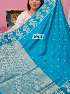 29TH APRIL LIVE - MUSRU SILK BANARSI SAREE (NO.3)