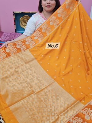 29TH APRIL LIVE - MUSRU SILK BANARSI SAREE (NO.6)