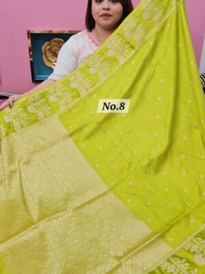 29TH APRIL LIVE - MUSRU SILK BANARSI SAREE (NO.8)
