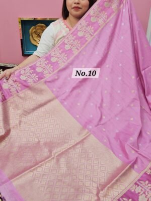 29TH APRIL LIVE - MUSRU SILK BANARSI SAREE (NO.10)
