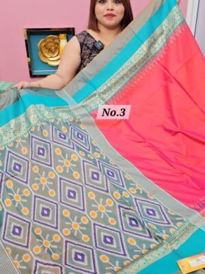 27TH APRIL LIVE - SOFT SILK  POCHAMPALLY SAREE (NO.3)