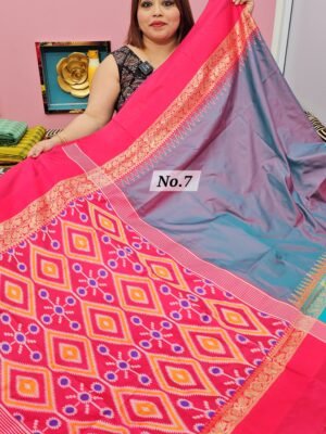 27TH APRIL LIVE - SOFT SILK  POCHAMPALLY SAREE (NO.7)