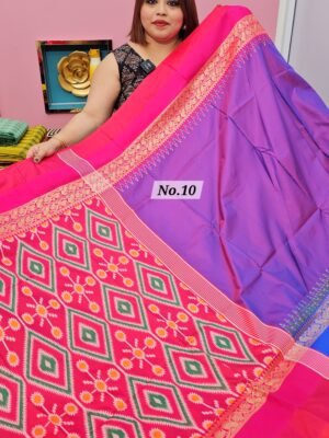 27TH APRIL LIVE - SOFT SILK POCHAMPALLY SAREE (NO.10)