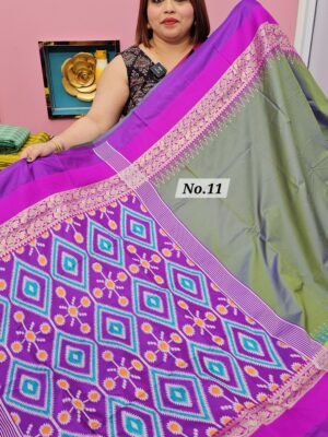 27TH APRIL LIVE - SOFT SILK POCHAMPALLY SAREE (NO.11)