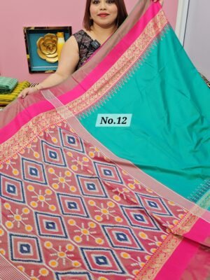 27TH APRIL LIVE - SOFT SILK POCHAMPALLY SAREE (NO.12)