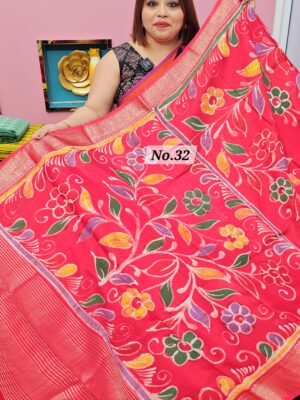 27TH APRIL LIVE - BATIQ MAHESWARI SILK SAREE (NO.32)