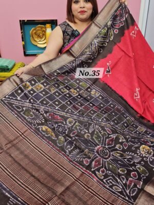 27TH APRIL LIVE - BATIQ MAHESWARI SILK SAREE (NO.35)