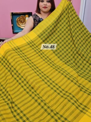 27TH APRIL LIVE - PURE BENGAL HANDLOOM SAREE (NO.48)