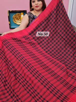 27TH APRIL LIVE - PURE BENGAL HANDLOOM SAREE (NO.50)