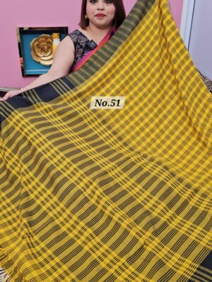 27TH APRIL LIVE - PURE BENGAL HANDLOOM SAREE (NO.51)