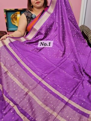 28TH APRIL LIVE - MAHESWARI HANDLOOM BUTI SAREE (NO.1)