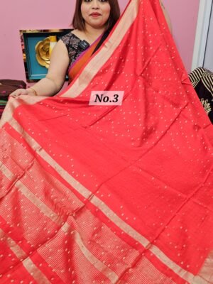 28TH APRIL LIVE - MAHESWARI HANDLOOM BUTI SAREE (NO.3)
