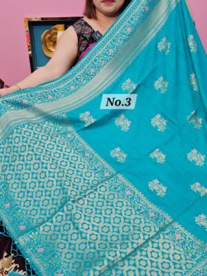 28TH APRIL LIVE - SOFT MATKA SILK SAREE (NO.3)