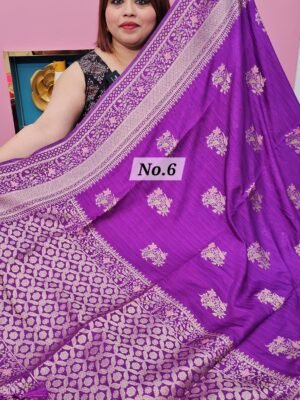 28TH APRIL LIVE - SOFT MATKA SILK SAREE (NO.6)