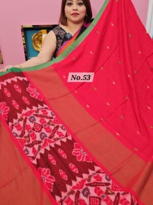 28TH APRIL LIVE - PURE BENGAL HANDLOOM SAREE (NO.53)