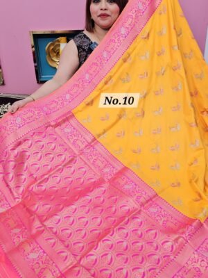 28TH APRIL LIVE - SOFT SILK KANJIVARAM SAREE (NO.10)