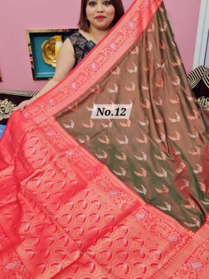 28TH APRIL LIVE - SOFT SILK KANJIVARAM SAREE (NO.12)
