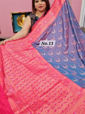 28TH APRIL LIVE - SOFT SILK KANJIVARAM SAREE (NO.13)