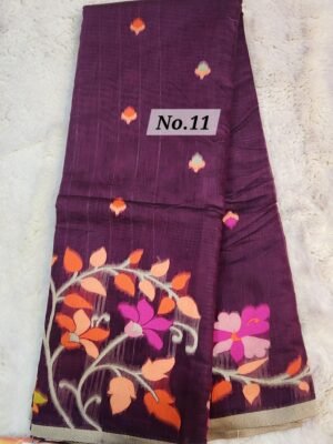 23RD APRIL LIVE - SEMI TUSSAR SOFT SAREE (NO.11)