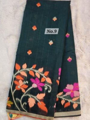 23RD APRIL LIVE - SEMI TUSSAR SOFT SAREE (NO.9)