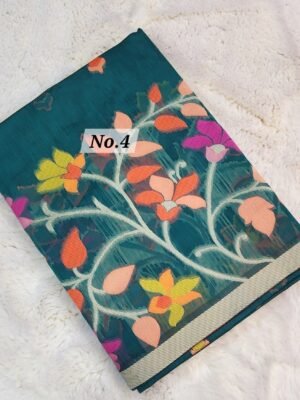 23RD APRIL LIVE - SEMI TUSSAR SOFT SAREE (NO.4)