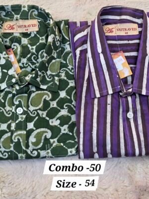 MEN'S SHIRT READY MADE COMBO-50 (SIZE-54)