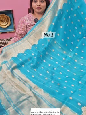 13TH APRIL LIVE - PURE SILK MARK BANARSI SAREE (NO. 1)