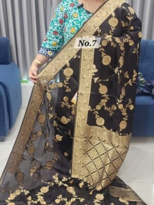 3RD APRIL 2NDLIVE – MASHRU SILK BANARSI SAREE (NO.7)