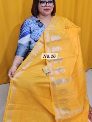 23RD APRIL LIVE - SEMI TUSSAR SOFT SAREE (NO.16)