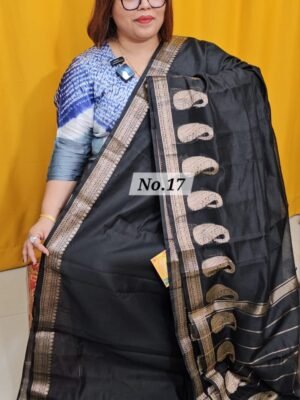 23RD APRIL LIVE - SEMI TUSSAR SOFT SAREE (NO.17)