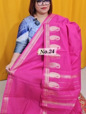 23RD APRIL LIVE - SEMI TUSSAR SOFT SAREE (NO.24)
