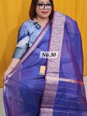 23RD APRIL LIVE - SEMI TUSSAR SOFT SAREE (NO.30)