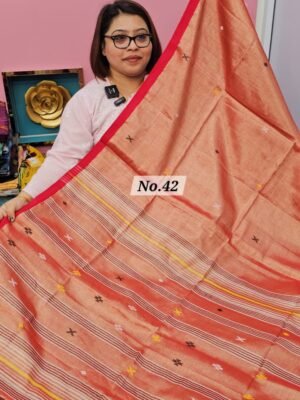 24TH APRIL LIVE - PURE BENGAL HANDLOOM SAREE (NO.42)